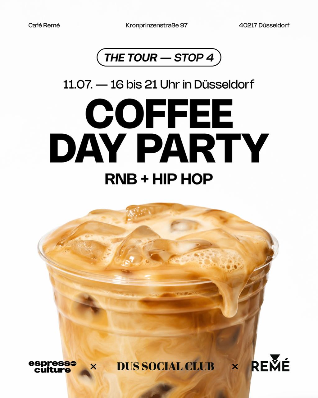11.07 COFFEE DAY PARTY – DÜSSELDORF