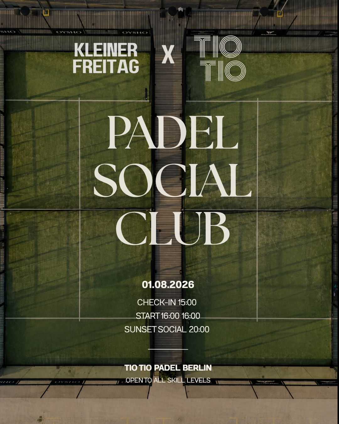 KLEINER FREITAG × Tio Tio