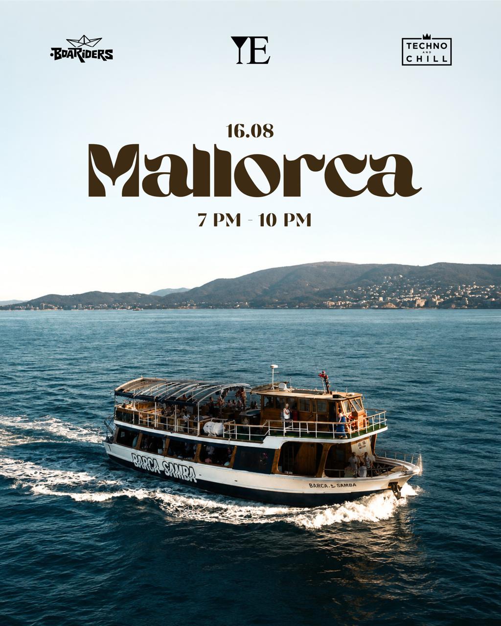 YE GOES MALLORCA - BOAT EDITION. 🛥️