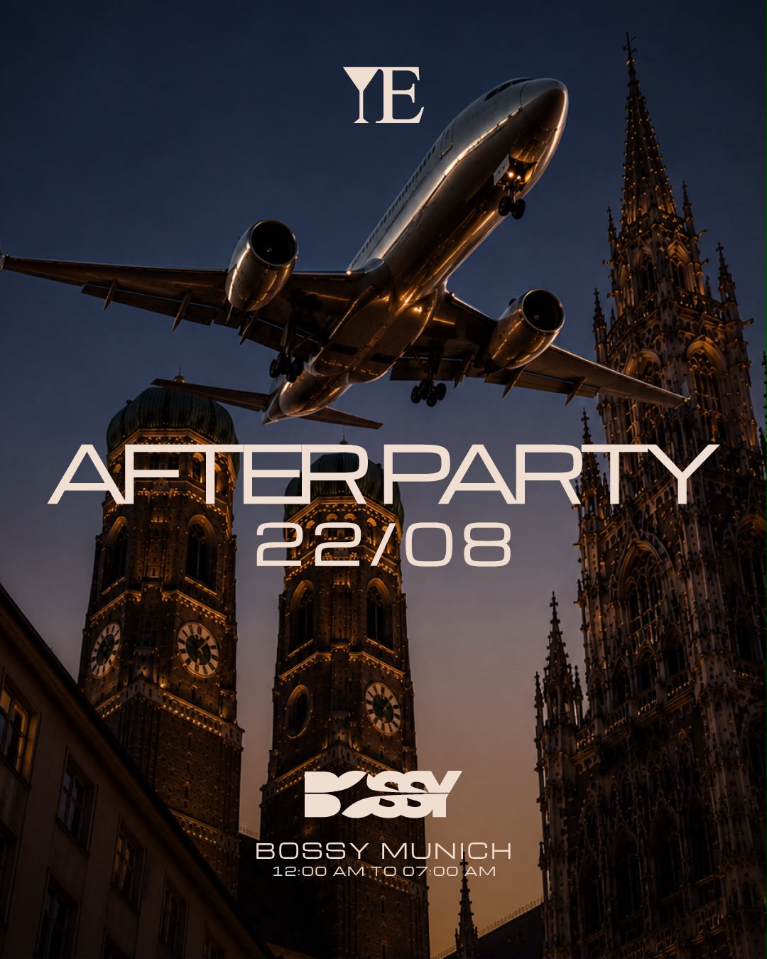 22.08 YE TAKE OFF – OFFICIAL AFTERSHOW PARTY.