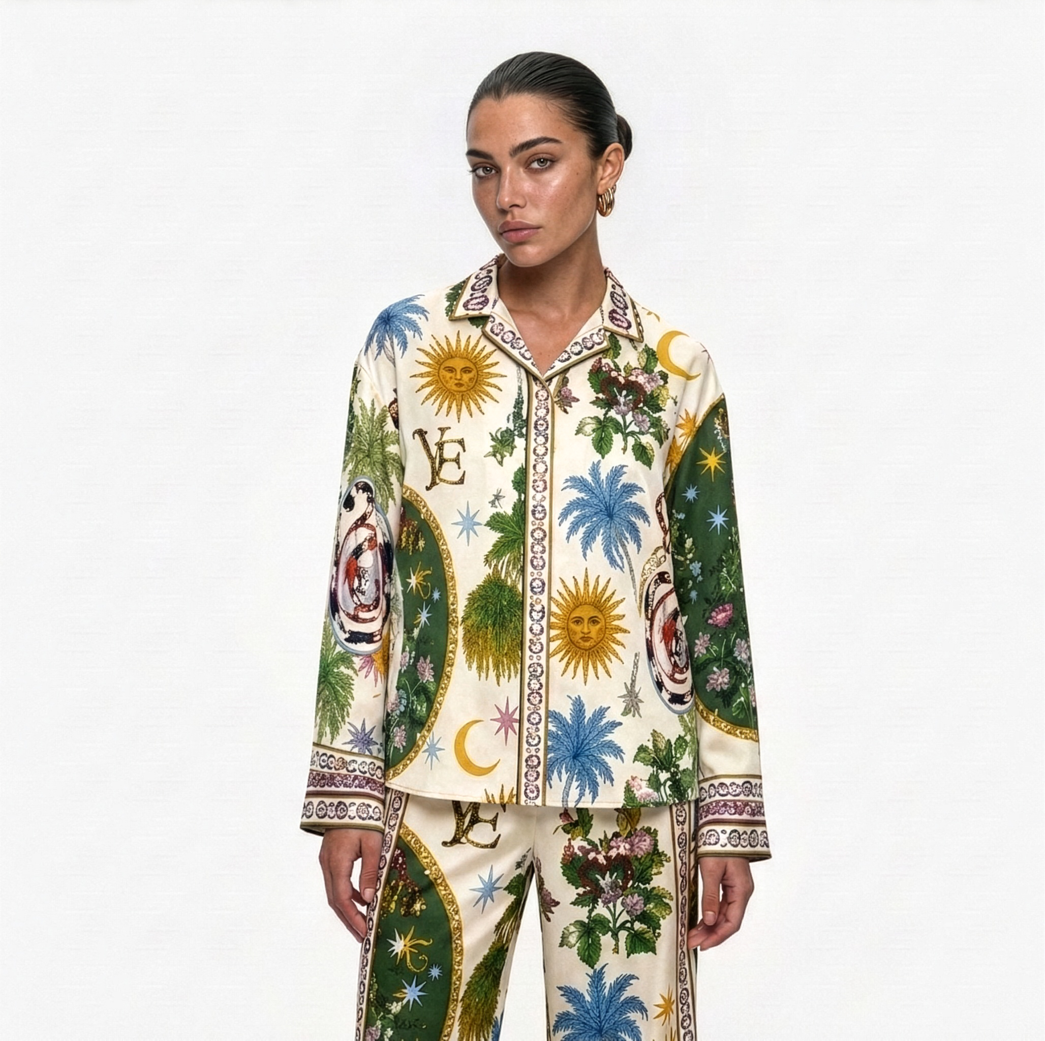 Endless Summer Set - Cream / Multicolor Print