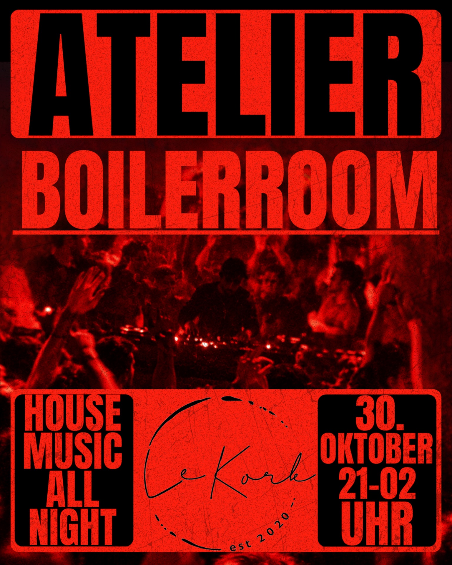 ATELIER BOILERROOM EVENT